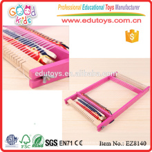 ASTM Certified New Prodcuts Wooden Loom Toys DIY Play Toy for Sale